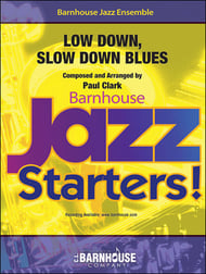 Low Down, Slow Down Blues Jazz Ensemble sheet music cover Thumbnail